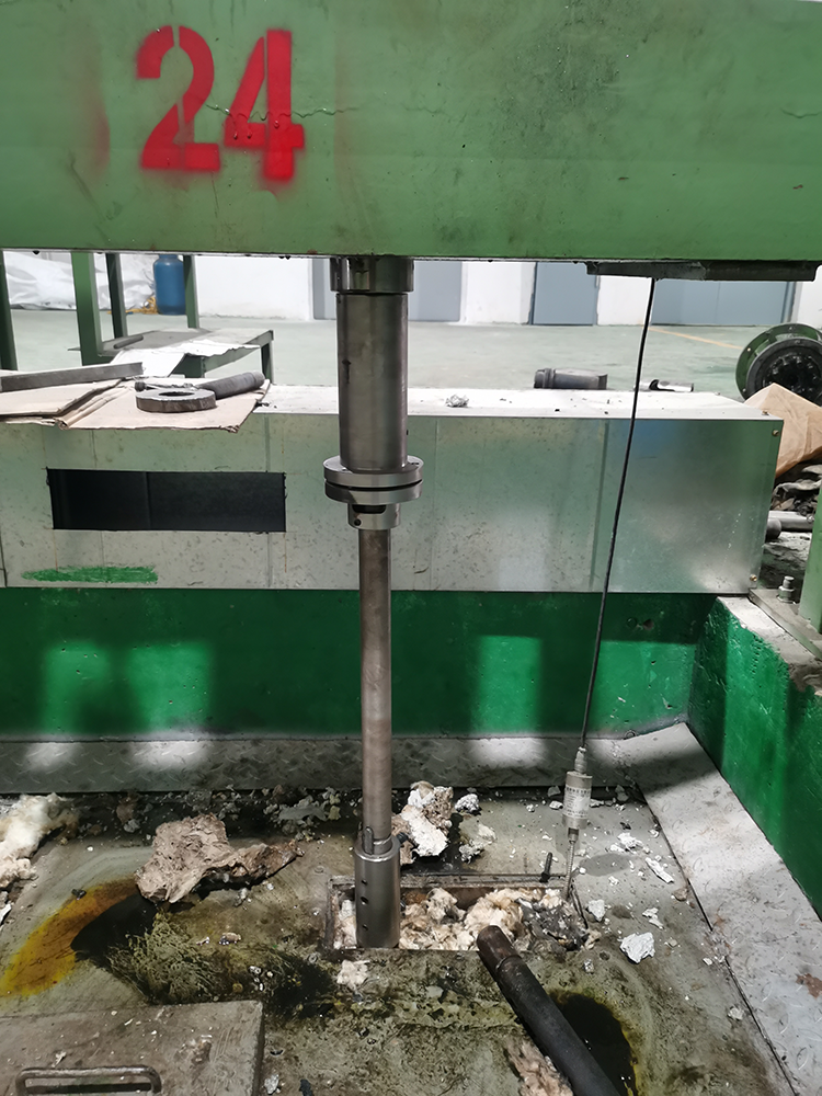 計量泵(bèng)安裝現場